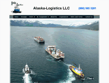 Tablet Screenshot of alaska-logistics.com